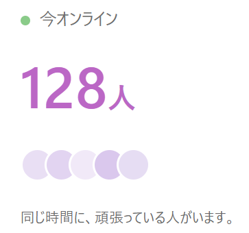 今オンライン 128人